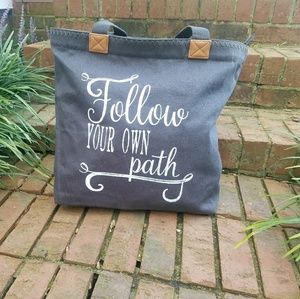 Thirty one large canvas tote.